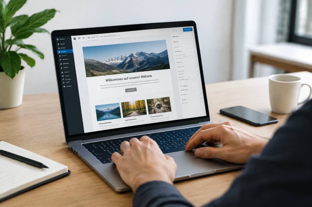 Mit WordPress website erstellen : créer un site web avec WordPress